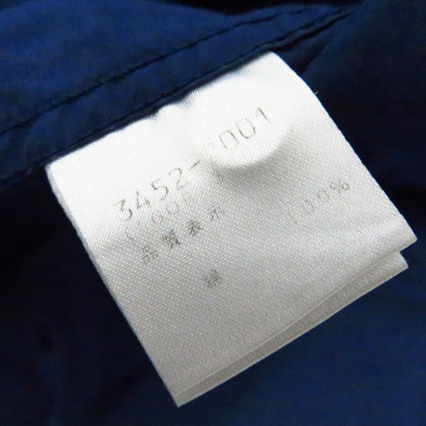 実際に弊社で買取させて頂いたDries Van Noten/ドリスヴァンノッテン 長袖シャツ/ネイビー/50の画像 3枚目
