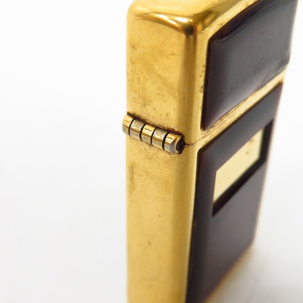 ZIPPO/ジッポー べっ甲柄 プレート スリム 1985年製の買取実績 