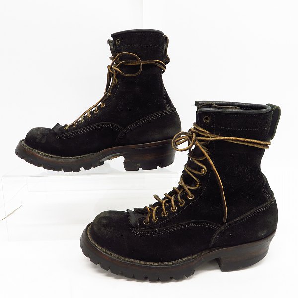 実際に弊社で買取させて頂いたWHITE'S BOOTS/ホワイツブーツ SMOKE JUMPER/スモークジャンパー スウェード スエード/8Eの画像 3枚目
