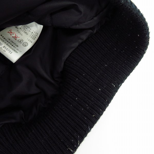 実際に弊社で買取させて頂いたLACOSTE/ラコステ MA-1 ブルゾン ビッグロゴ BH5703 46/2の画像 5枚目