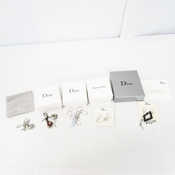 実際に弊社で買取させて頂いたChristian Dior/クリスチャンディオール ピアス/ネックレス 5点セットの画像 9枚目