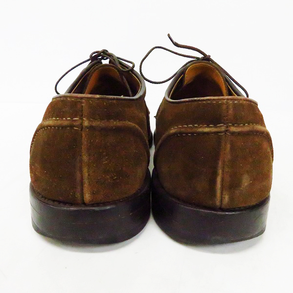 実際に弊社で買取させて頂いたAllen Edmonds/アレンエドモンズ hancock Uチップ レザーシューズ 60343 8454/10.5D シューツリー付の画像 1枚目