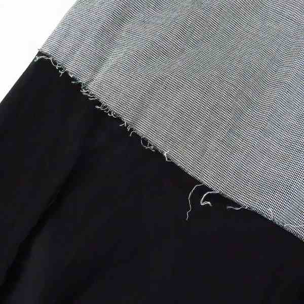 JOHN UNDERCOVER/ジョンアンダーカバー 19ss 配色切替 ロングチェック 