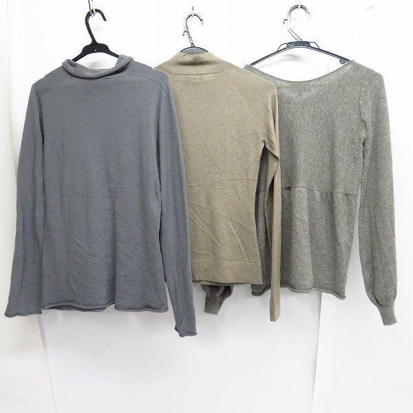 実際に弊社で買取させて頂いたEMPORIO ARMANI/エンポリオアルマーニ レディース ニット/セーター 38/42 3点セットの画像 1枚目