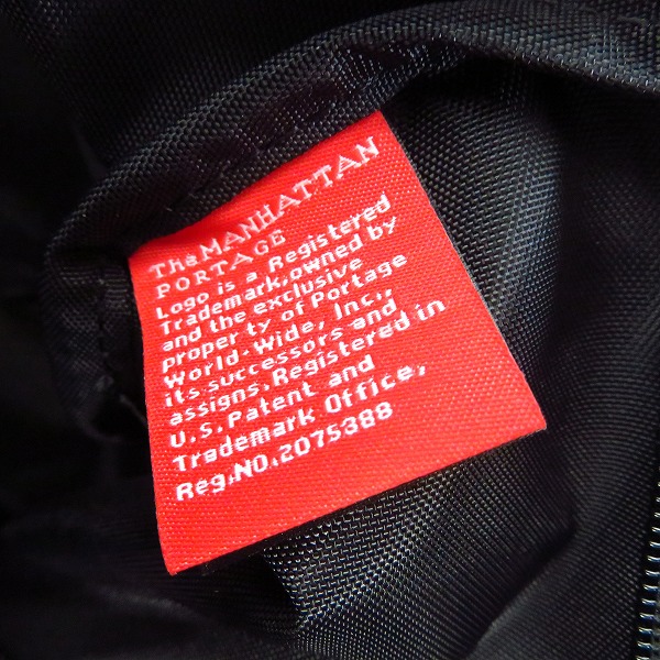 実際に弊社で買取させて頂いたManhattan Portage/マンハッタンポーテージ ロゴプリント チェリーヒルトートバッグ MP1306ZPの画像 4枚目