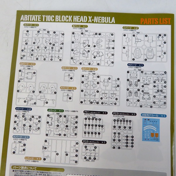 実際に弊社で買取させて頂いた【未組立】Max Factory/マックスファクトリー 1/72 太陽の牙 ダグラム アビテート T10C ブロックヘッド Xネブラ対応型の画像 3枚目