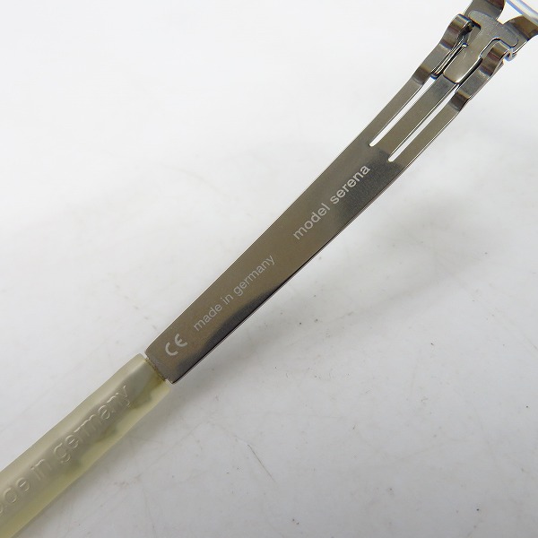 実際に弊社で買取させて頂いたic! berlin/アイシーベルリン model serena 度入り メガネフレーム/アイウェア/眼鏡  の画像 6枚目