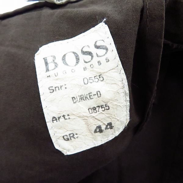 実際に弊社で買取させて頂いたHUGO BOSS/ヒューゴボス BURKE-D ロングパンツ ブラウン Size：44の画像 4枚目