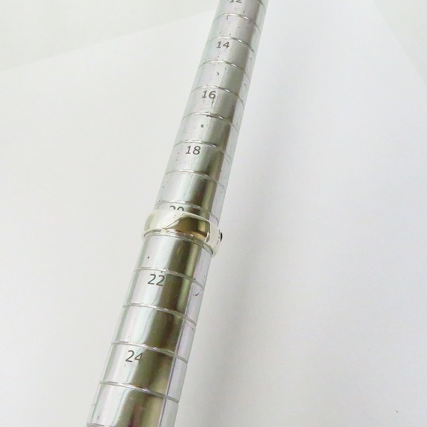 実際に弊社で買取させて頂いたCRAZY PIG DESIGNS/クレイジーピッグ 6MM WINGS RING アメジスト/20.5号の画像 7枚目