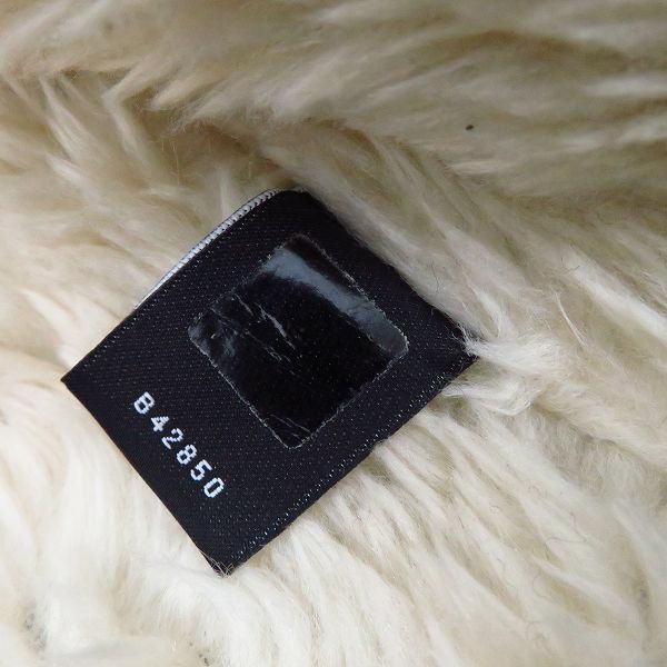 実際に弊社で買取させて頂いたHYDROGEN/ハイドロゲン スカル パッチ/ワッペン 内ボア ジップアップジャケット/ Size：Sの画像 6枚目