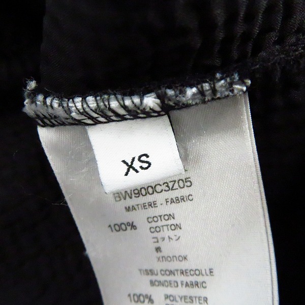 実際に弊社で買取させて頂いたGIVENCHY/ジバンシー デストロイ/クラッシュ加工 ロゴ プルオーバー パーカー/フーディー/XSの画像 3枚目