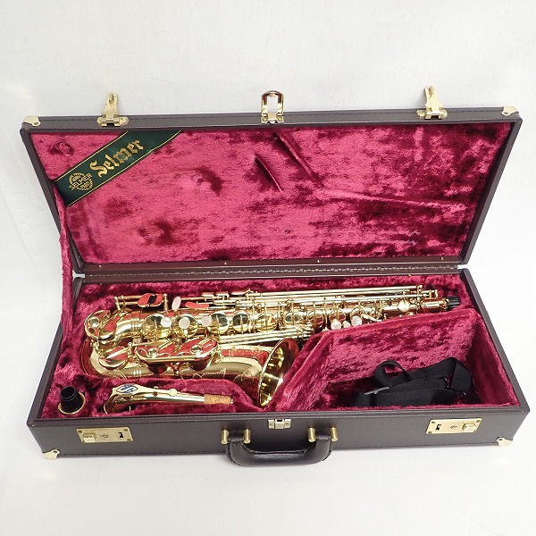 実際に弊社で買取させて頂いた★H.SELMER/セルマー SUPER ACTION 80/スーパーアクション 80 SERIESII アルトサックス ハードケース付