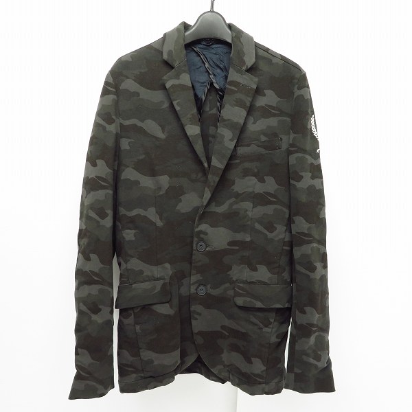 実際に弊社で買取させて頂いた【JPタグ付き】HYDROGEN/ハイドロゲン テーラードジャケット 迷彩/カモフラ S