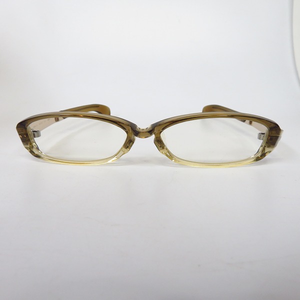実際に弊社で買取させて頂いた999.9/フォーナインズ フルリム チタン グラデーション 眼鏡/メガネフレーム NPM-04の画像 1枚目