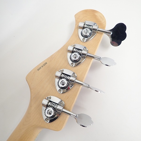 実際に弊社で買取させて頂いた★Bacchus/バッカス HANDMADE ジャズベースタイプ エレキベース made by Aska ギグケース付きの画像 2枚目