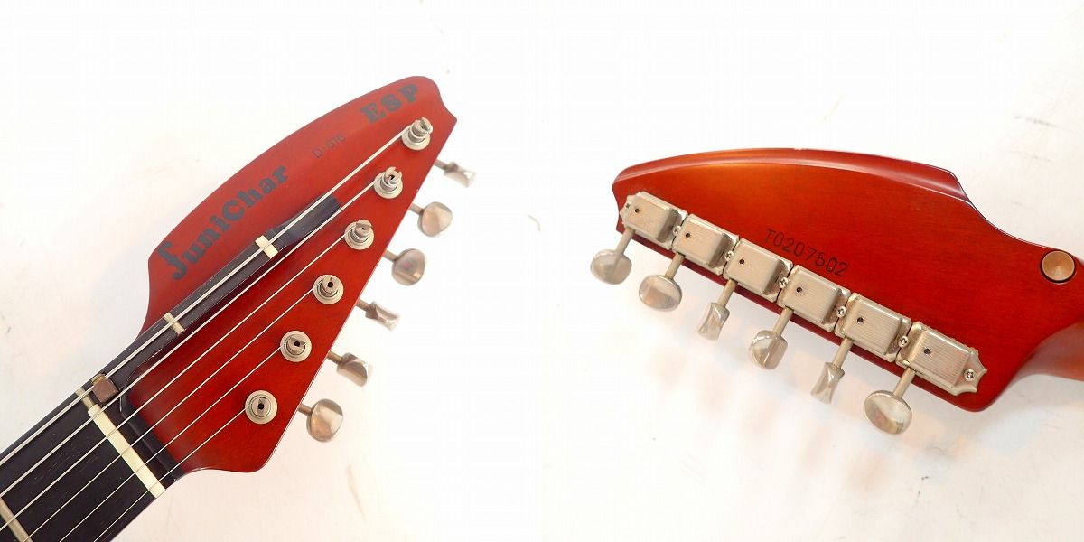 実際に弊社で買取させて頂いた★ESP/イーエスピー Funichar D-616 Charシグネイチャーモデル エレキギター ケース付きの画像 3枚目