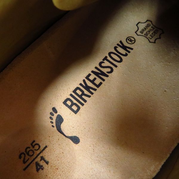 実際に弊社で買取させて頂いたBIRKENSTOCK/ビルケンシュトック STANFORD/スタンフォード レザーシューズ/41の画像 5枚目