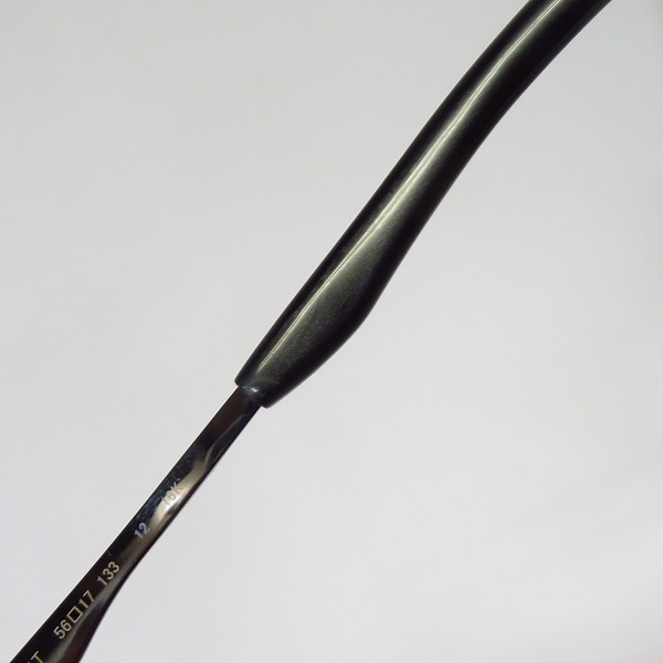 実際に弊社で買取させて頂いた999.9/フォーナインズ メタルブロウ ハーフリム メガネフレーム S-841Tの画像 7枚目