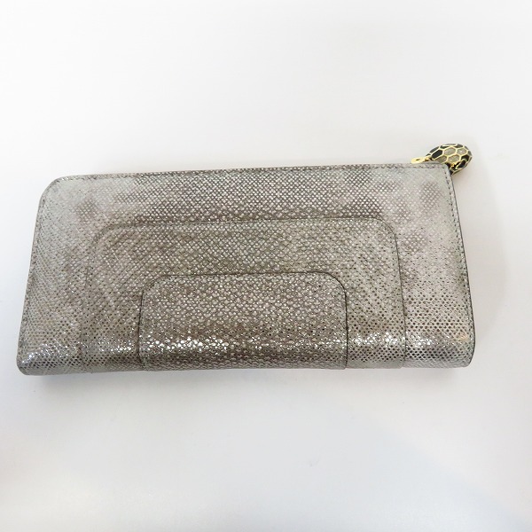 実際に弊社で買取させて頂いたBVLGARI/ブルガリ SERPENTI FOREVER セルペンティフォーエバー L字ファスナー ウォレット の画像 1枚目