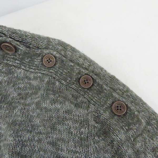 実際に弊社で買取させて頂いたARMANI EXCHANGE/アルマーニエクスチェンジ ボタンデザイン ニットセーター Mの画像 6枚目