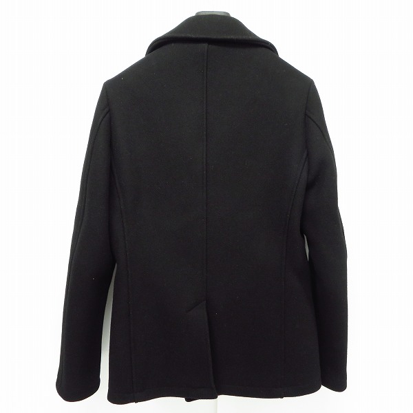 実際に弊社で買取させて頂いたLITHIUM HOMME/リチウムオム thinsulate/シンサレート 高密度ヘビーメルトン Pコート LH20-0601 Size：2の画像 1枚目