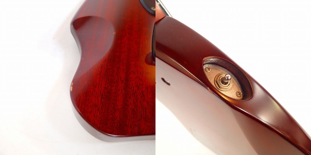 実際に弊社で買取させて頂いた★ESP/イーエスピー Funichar D-616 Charシグネイチャーモデル エレキギター ケース付きの画像 6枚目