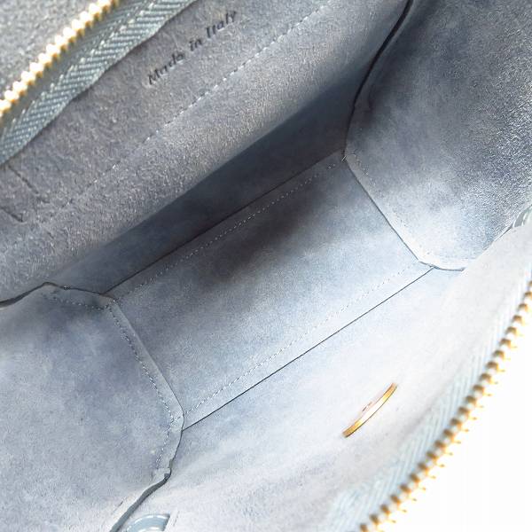 実際に弊社で買取させて頂いたCELINE/セリーヌ ベルトバッグ ナノ グレインドカーフスキン 2Way ハンドバッグ/ショルダーバッグの画像 4枚目