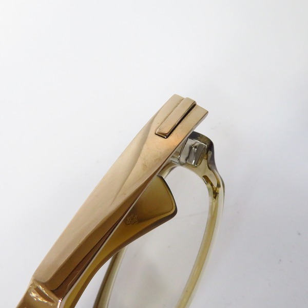 実際に弊社で買取させて頂いた999.9/フォーナインズ フルリム チタン グラデーション 眼鏡/メガネフレーム NPM-04の画像 7枚目