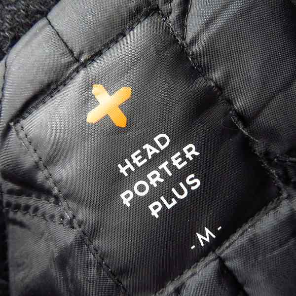 実際に弊社で買取させて頂いたHEAD PORTER PLUS/ヘッドポータープラス ウール Ｐコート/Mの画像 2枚目