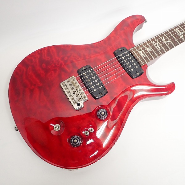 実際に弊社で買取させて頂いた★【動画有】PRS/ポールリードスミス Paul’s Guitar Tremolo Quilt Scarlet Red エレキギター ハードケース付き の画像 3枚目