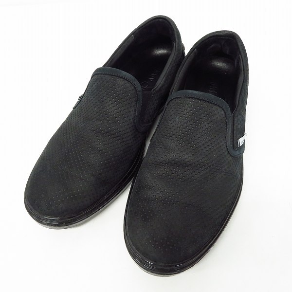 実際に弊社で買取させて頂いたJIMMY CHOO/ジミーチュウ GROVE PUT スタースタッズ パンチングレザー スリッポン/40