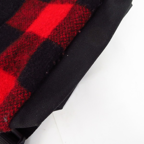 実際に弊社で買取させて頂いたManhattan Portage×WOOLRICH/マンハッタンポーテージ×ウールリッチ チェック メッセンジャーバッグの画像 6枚目