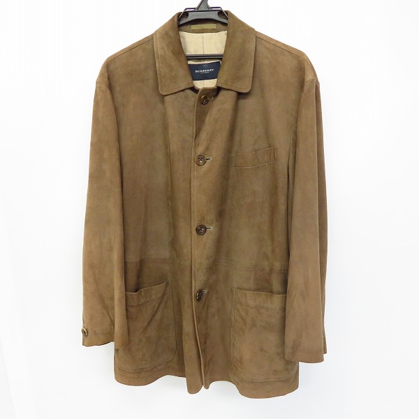 実際に弊社で買取させて頂いたBURBERRY LONDON/バーバリーロンドン レザージャケット/M
