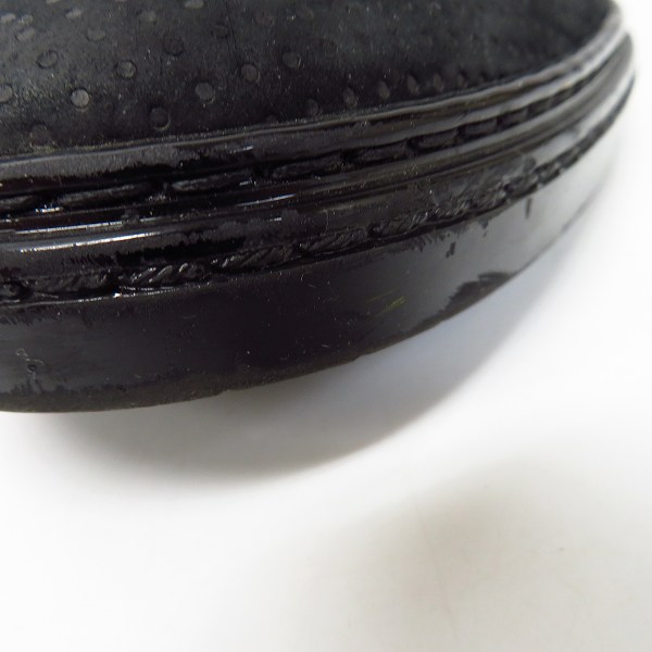 実際に弊社で買取させて頂いたJIMMY CHOO/ジミーチュウ GROVE PUT スタースタッズ パンチングレザー スリッポン/40の画像 7枚目