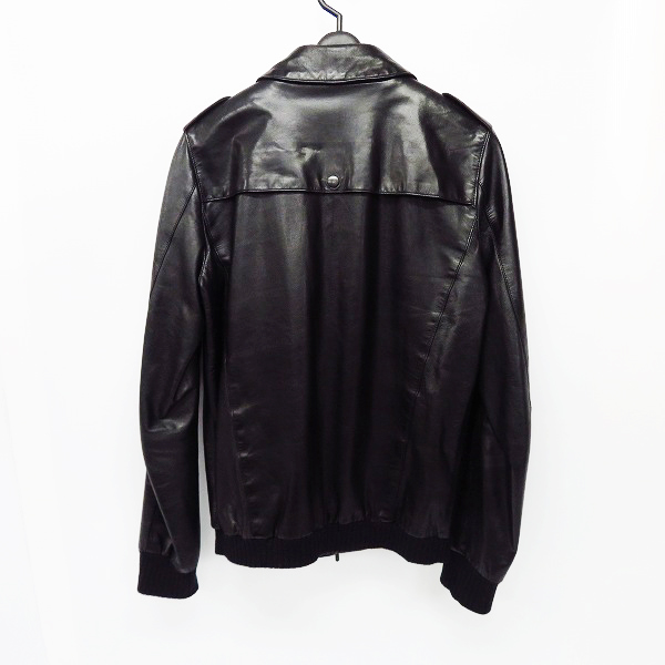 実際に弊社で買取させて頂いたFACTOTUM/ファクトタム 牛革 ブルゾンジャケット/48の画像 1枚目