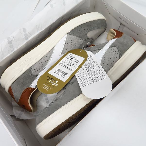 実際に弊社で買取させて頂いた【未使用】DIADORA/ディアドラ HERITAGE/ヘリテージ B.ELITE ITA 2 スニーカー C4828/8.5の画像 6枚目