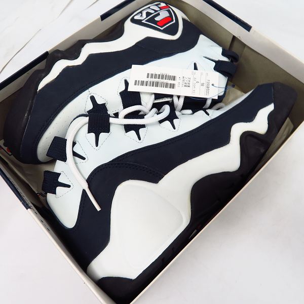 実際に弊社で買取させて頂いた【未使用】FILA/フィラ GRANT HILL/グラント ヒル バスケットシューズ/バッシュ/スニーカー B109C-0517/6の画像 7枚目