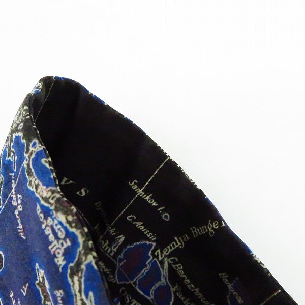 実際に弊社で買取させて頂いたLAD MUSICIAN/ラッドミュージシャン PAJAMA SHIRT/パジャマシャツ/地図/2217-143/44の画像 6枚目