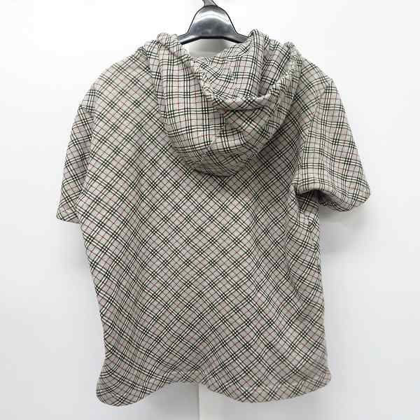 実際に弊社で買取させて頂いたBURBERRY LONDON BLUE LABEL/バーバリー ロンドン ブルーレーベル 半袖ジップアップパーカー/Mの画像 1枚目