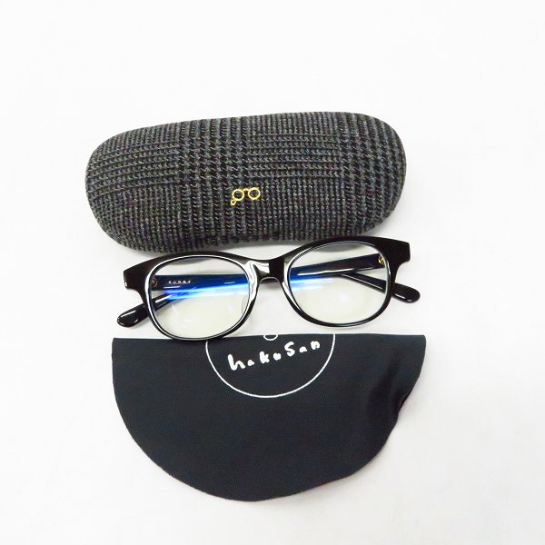 実際に弊社で買取させて頂いた白山眼鏡店/ハクサンガンキョウテン 1975 度入り/メガネフレーム/アイウェアの画像 5枚目