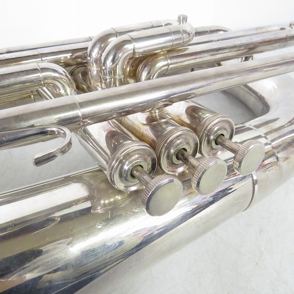 実際に弊社で買取させて頂いた★【ジャンク】kanstul/カンスタル custom class マーチング ユーフォニアム シルバー の画像 4枚目