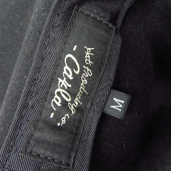 実際に弊社で買取させて頂いたCA4LA/カシラ チェコ共和国製 中折つば広ハット Mの画像 5枚目