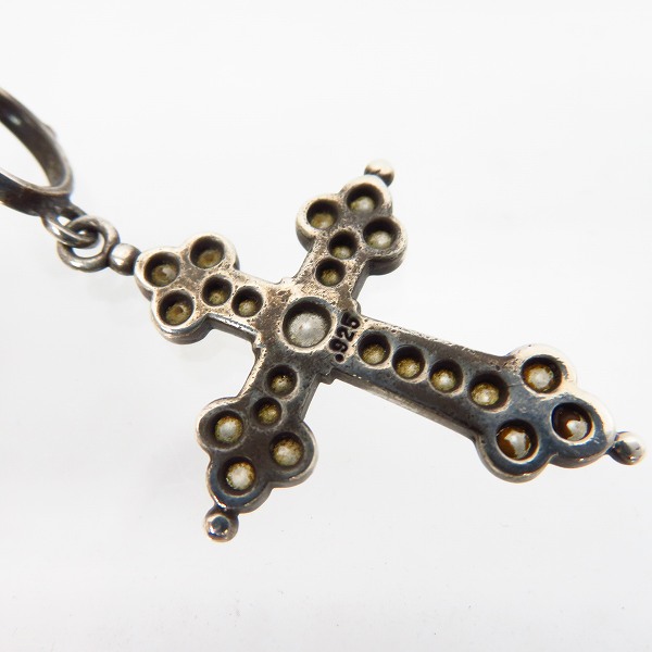 実際に弊社で買取させて頂いた【ギャラ付】Loree Rodkin/ローリーロドキン ミディアム ゴシッククロス ペンダントの画像 5枚目