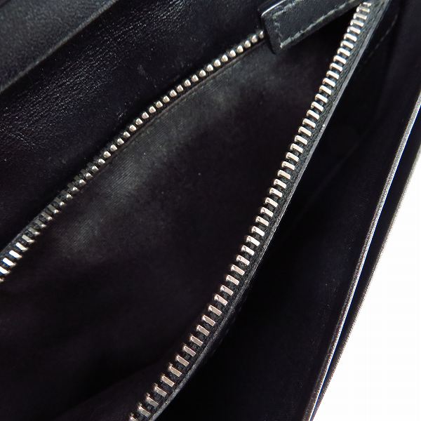 実際に弊社で買取させて頂いたBVLGARI/ブルガリ　二つ折り 長財布/ウォレット ネイビー×ブラックの画像 5枚目