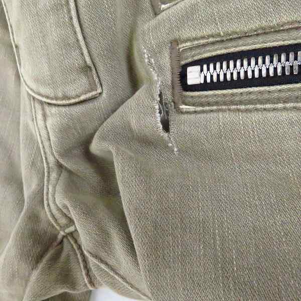 実際に弊社で買取させて頂いたBALMAIN/バルマン Biker Jeans バイカーデニムパンツ S7H9502T028/30の画像 6枚目