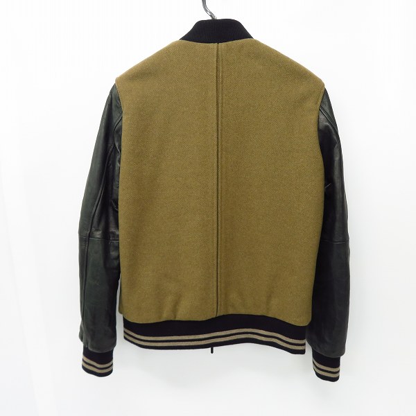 実際に弊社で買取させて頂いたFACTOTUM/ファクトタム 袖レザー切り替え スタジャン/48の画像 1枚目