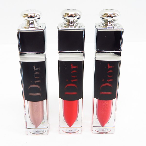 実際に弊社で買取させて頂いたChristian Dior/クリスチャンディオール アディクト ラッカー プランプ 107/658/758 3点セット