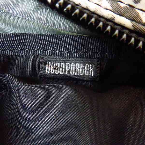 実際に弊社で買取させて頂いたHEAD PORTER/ヘッドポーター パイソン柄 ニューウエストバッグの画像 4枚目