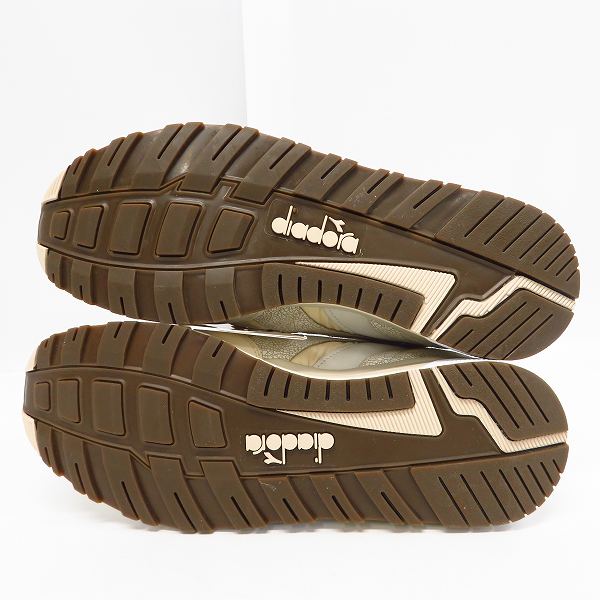 実際に弊社で買取させて頂いた【未使用】DIADORA/ディアドラ HERITAGE/ヘリテージ TRIDENT 90 ITA WHITE PACK スニーカー20009/27の画像 2枚目