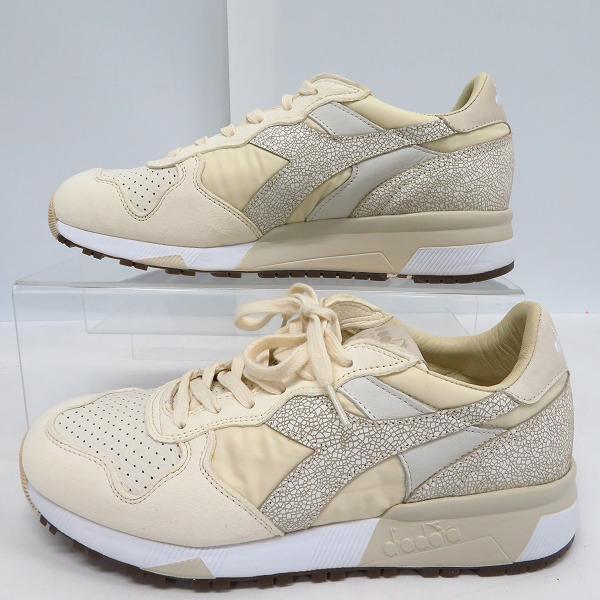 実際に弊社で買取させて頂いた【未使用】DIADORA/ディアドラ HERITAGE/ヘリテージ TRIDENT 90 ITA WHITE PACK スニーカー20009/27の画像 3枚目